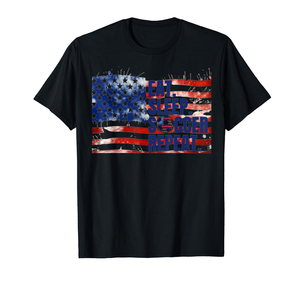 Eat Sleep Soccer Repeat Ultimate Players T-Shirt - Streetwear Style Unisex - T-Shirt, Sweatshirt, Hoodie