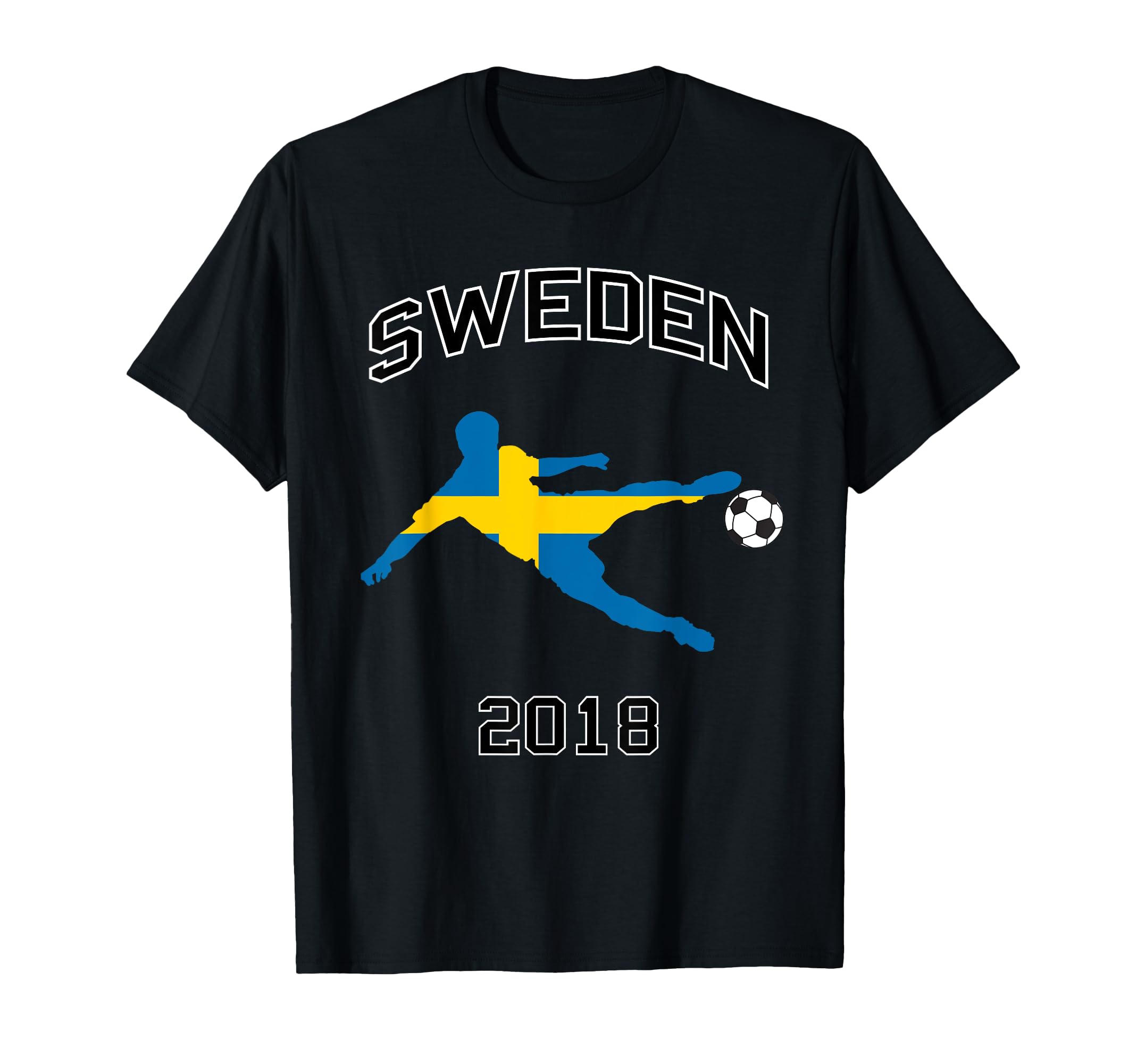 Swedish Football Jersey Sweden T-Shirt - Minimalist Print for Adults - T-Shirt, Sweatshirt, Hoodie