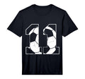 11Th Birthday Soccer Player Football T-Shirt - Minimalist Print for Adults - T-Shirt, Sweatshirt, Hoodie
