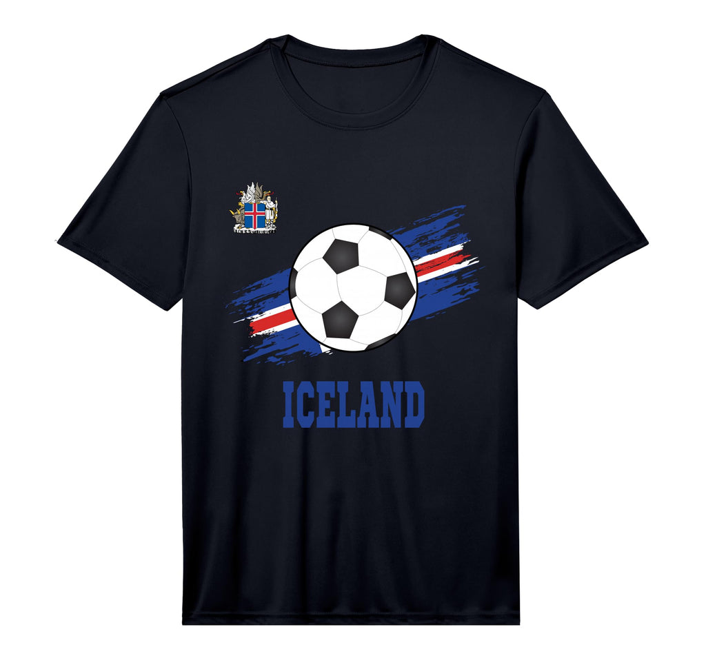 Iceland Soccer Icelandic Football T-Shirt - Casual Everyday Wear Men Women - T-Shirt, Sweatshirt, Hoodie