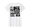 Proud Soccer Lil Sis Soccer Ball Drip T-Shirt - Fun Novelty Design Unisex - T-Shirt, Sweatshirt, Hoodie