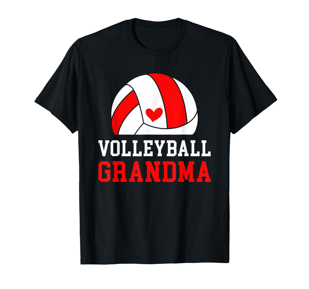 Volleyball Grandma Proud Volleyball T-Shirt - Minimalist Print Men Women - T-Shirt, Sweatshirt, Hoodie