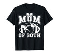 Mom Both Proud Football And Dance Mom T-Shirt - Novelty Apparel Men Women - T-Shirt, Sweatshirt, Hoodie