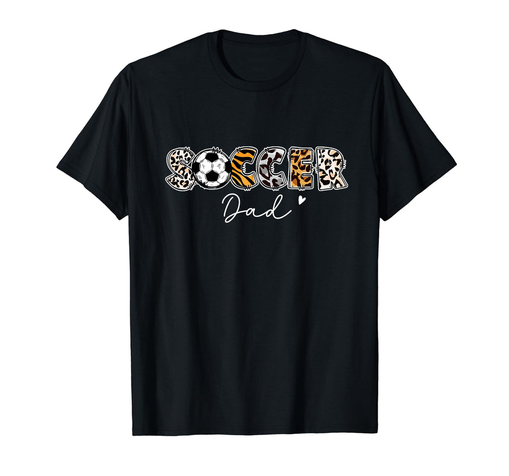 Soccer Dad Leopard Family Matching T-Shirt - Aesthetic Graphic Men Women - T-Shirt, Sweatshirt, Hoodie