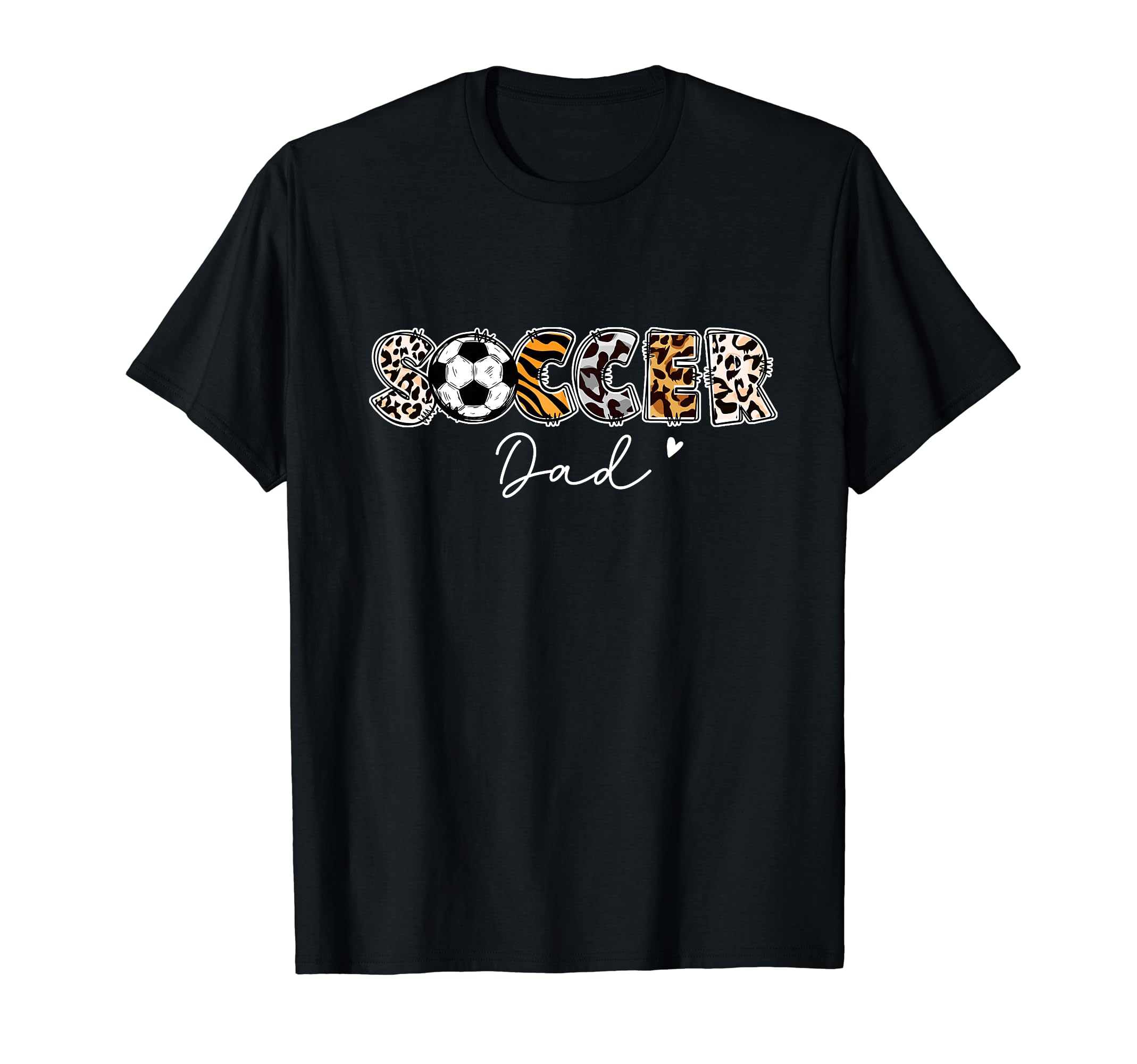 Soccer Dad Leopard Family Matching T-Shirt - Aesthetic Graphic Men Women - T-Shirt, Sweatshirt, Hoodie