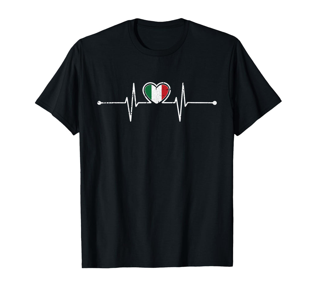 Italy Soccer Heartbeat Italian Football T-Shirt - Streetwear Style Unisex - T-Shirt, Sweatshirt, Hoodie