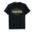 Sequoia National Park Tree Hexagon Badge T-Shirt - Graphic Print Unisex - T-Shirt, Sweatshirt, Hoodie