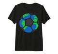 Soccer Ball Earth Day Football Sport T-Shirt - Casual Everyday Wear Unisex - T-Shirt, Sweatshirt, Hoodie