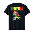 Dabbing Unicorn Senegal Soccer Fans T-Shirt - Aesthetic Graphic Unisex - T-Shirt, Sweatshirt, Hoodie