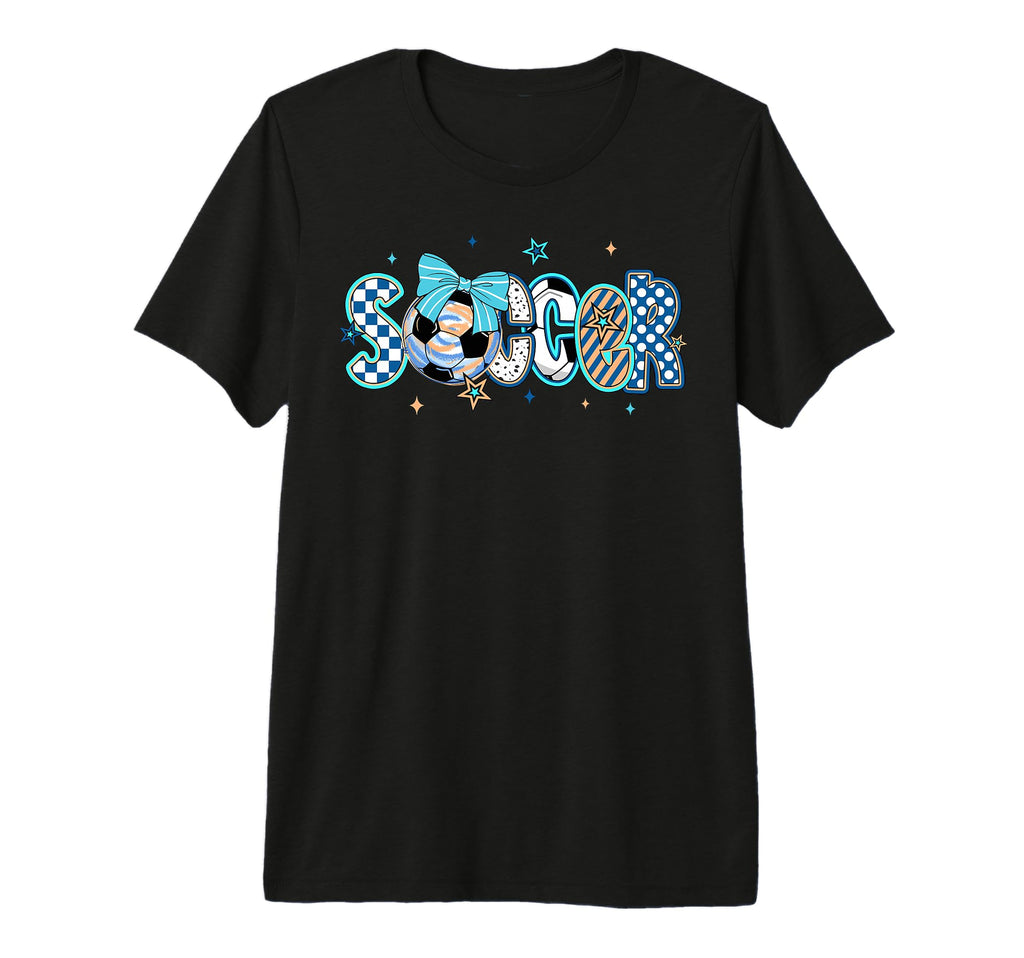 Soccer Game Day Mom Daughter Soccer T-Shirt - Trendy Graphic Unisex - T-Shirt, Sweatshirt, Hoodie