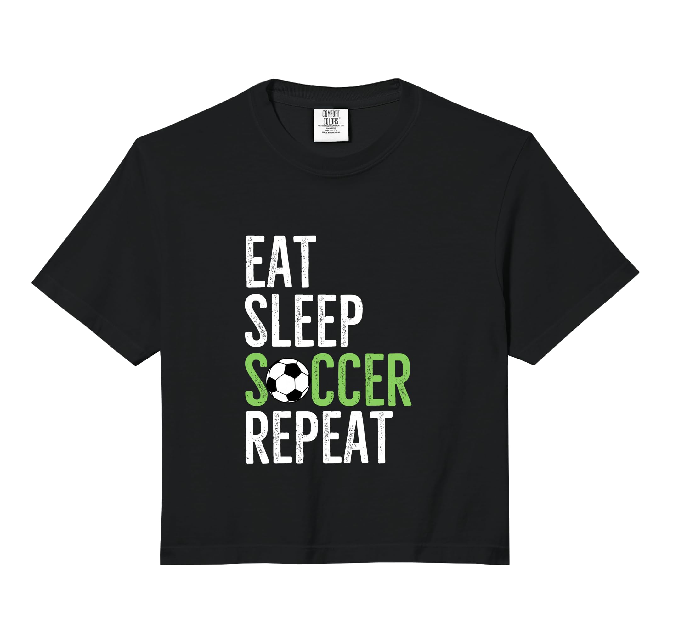 Eat Sleep Soccer Repeat Sport Player Hoodie - Aesthetic Graphic for Adults - T-Shirt, Sweatshirt, Hoodie