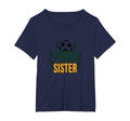 Proud Soccer Sister Sporty Family Support T-Shirt - Graphic Print Unisex - T-Shirt, Sweatshirt, Hoodie