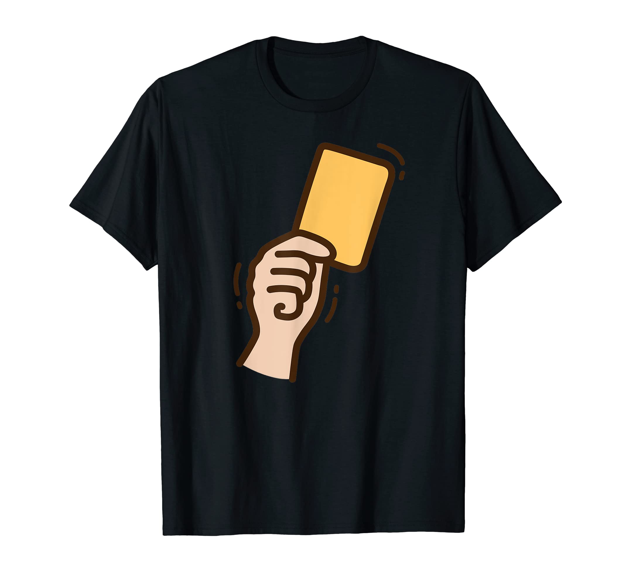 Funny Soccer Yellow Card T-Shirt - Streetwear Style for Adults - T-Shirt, Sweatshirt, Hoodie