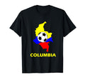 Columbia Futbol Soccer T-Shirt - Streetwear Style Men Women - T-Shirt, Sweatshirt, Hoodie
