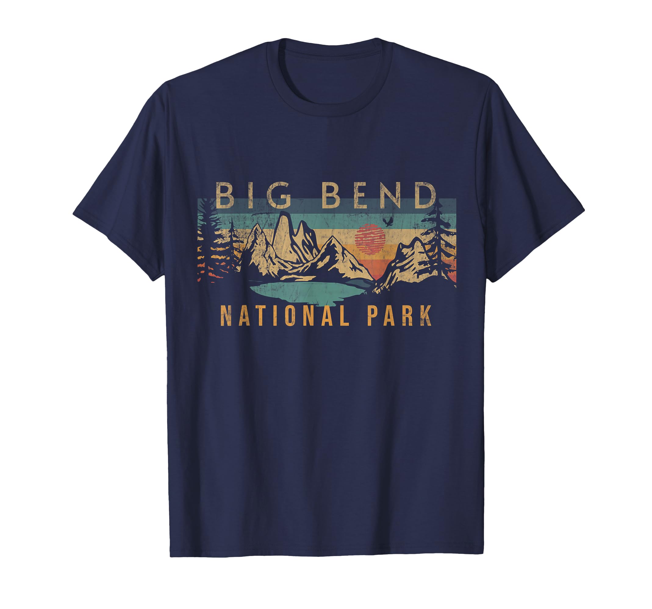 Big Bend National Park Texas Usa Outdoor Hoodie - Minimalist Print Unisex - T-Shirt, Sweatshirt, Hoodie