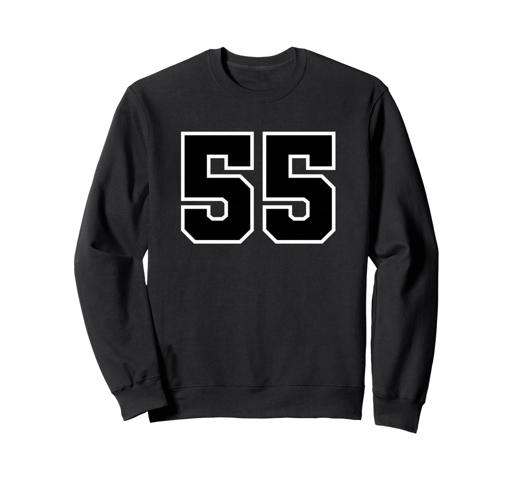Sport Team Number 55 Sweatshirt - Custom Art Print Men Women - T-Shirt, Sweatshirt, Hoodie