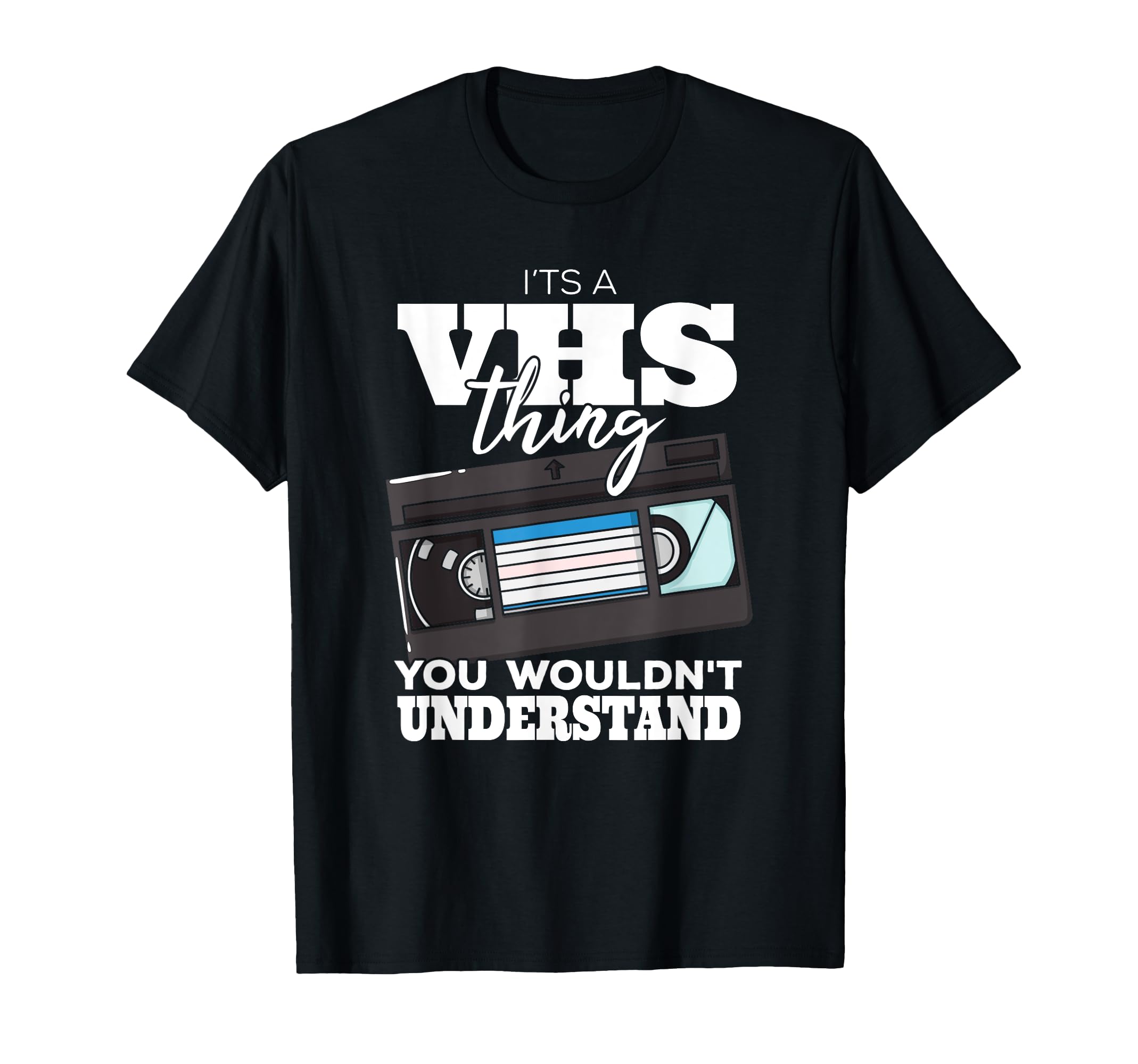 Vhs Video Cassette Tape Collector T-Shirt - Fun Novelty Design for Adults - T-Shirt, Sweatshirt, Hoodie