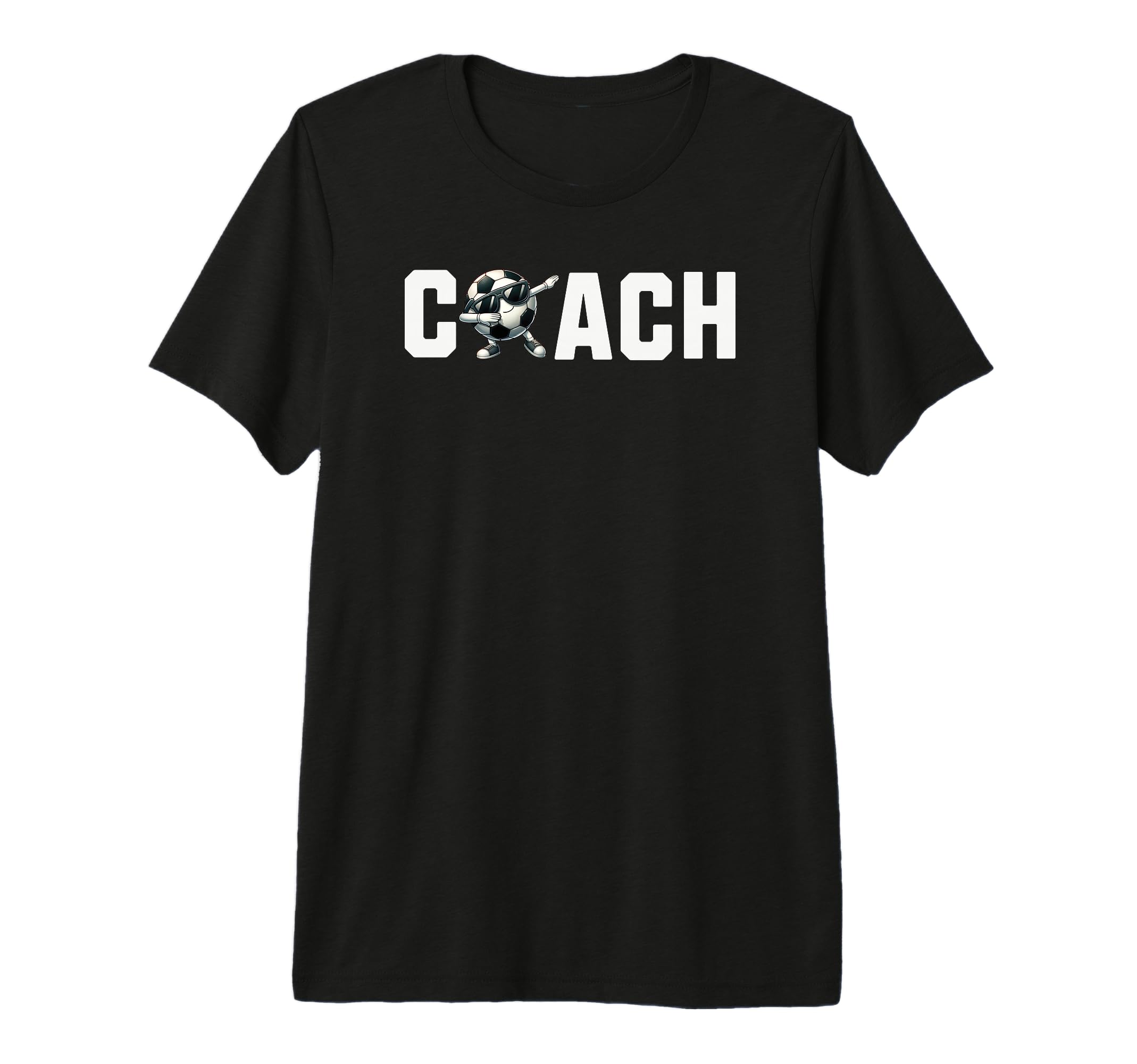 Funny Soccer Coach Tri Blend T-Shirt - Novelty Apparel for Adults - T-Shirt, Sweatshirt, Hoodie