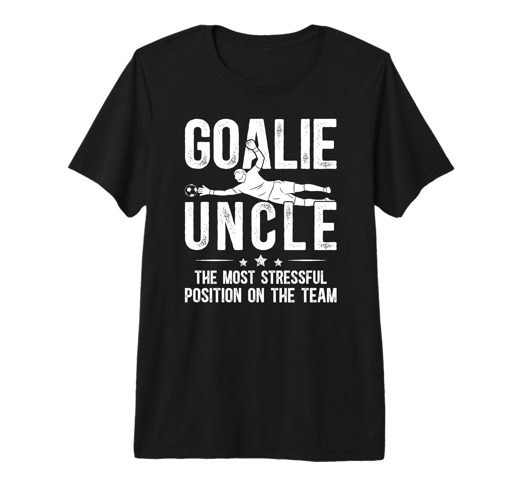 Mens Funny Soccer Goalie Uncle Soccer T-Shirt - Graphic Print Men Women - T-Shirt, Sweatshirt, Hoodie