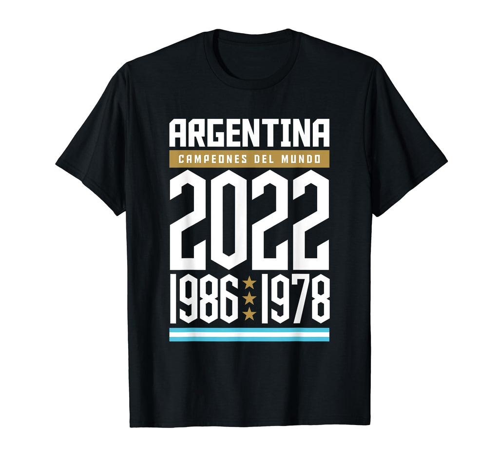 Argentina World Champion 2022 Soccer T-Shirt - Aesthetic Graphic Unisex - T-Shirt, Sweatshirt, Hoodie