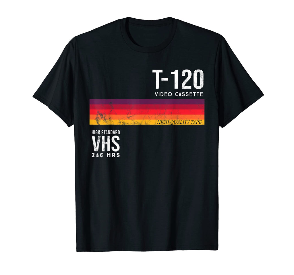 80S Video Cassette Tape Vhs T-Shirt - Unique Graphic for Adults - T-Shirt, Sweatshirt, Hoodie