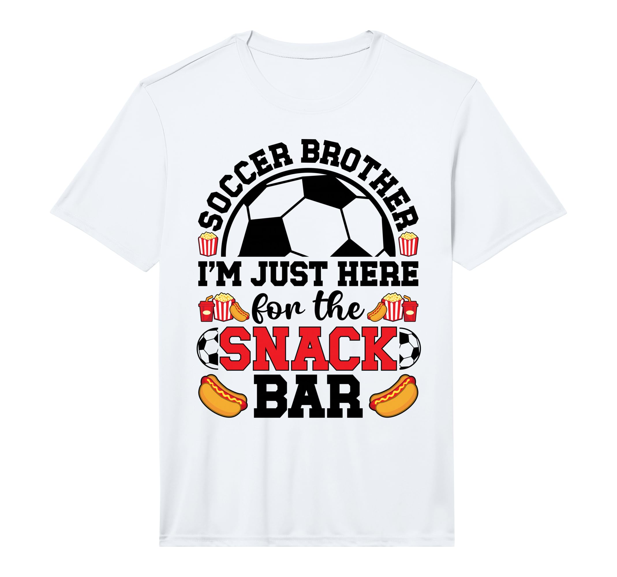 Soccer Brother Funny Soccer Players T-Shirt - Trendy Graphic for Adults - T-Shirt, Sweatshirt, Hoodie