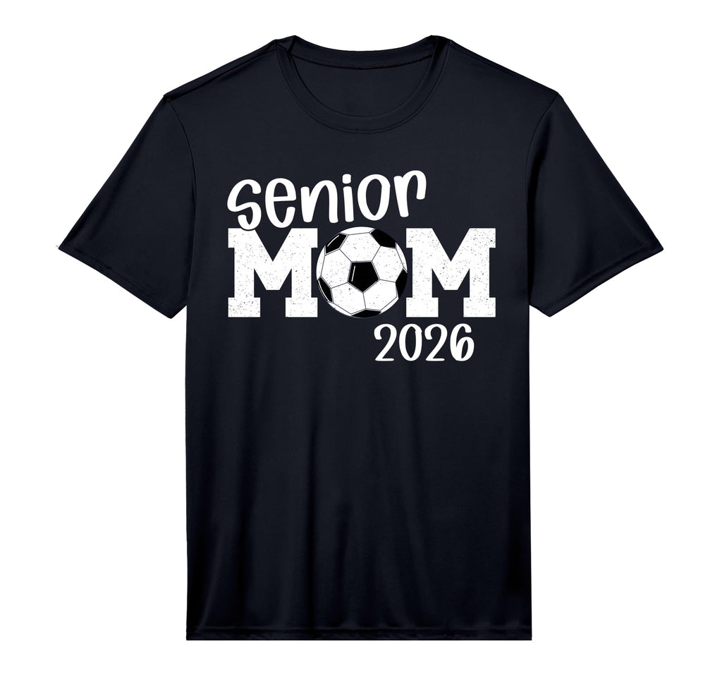 Mens Soccer Senior Mom 2026 Soccer T-Shirt - Fun Novelty Design Men Women - T-Shirt, Sweatshirt, Hoodie