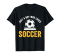 Just Who Loves Soccer T-Shirt - Streetwear Style Men Women - T-Shirt, Sweatshirt, Hoodie