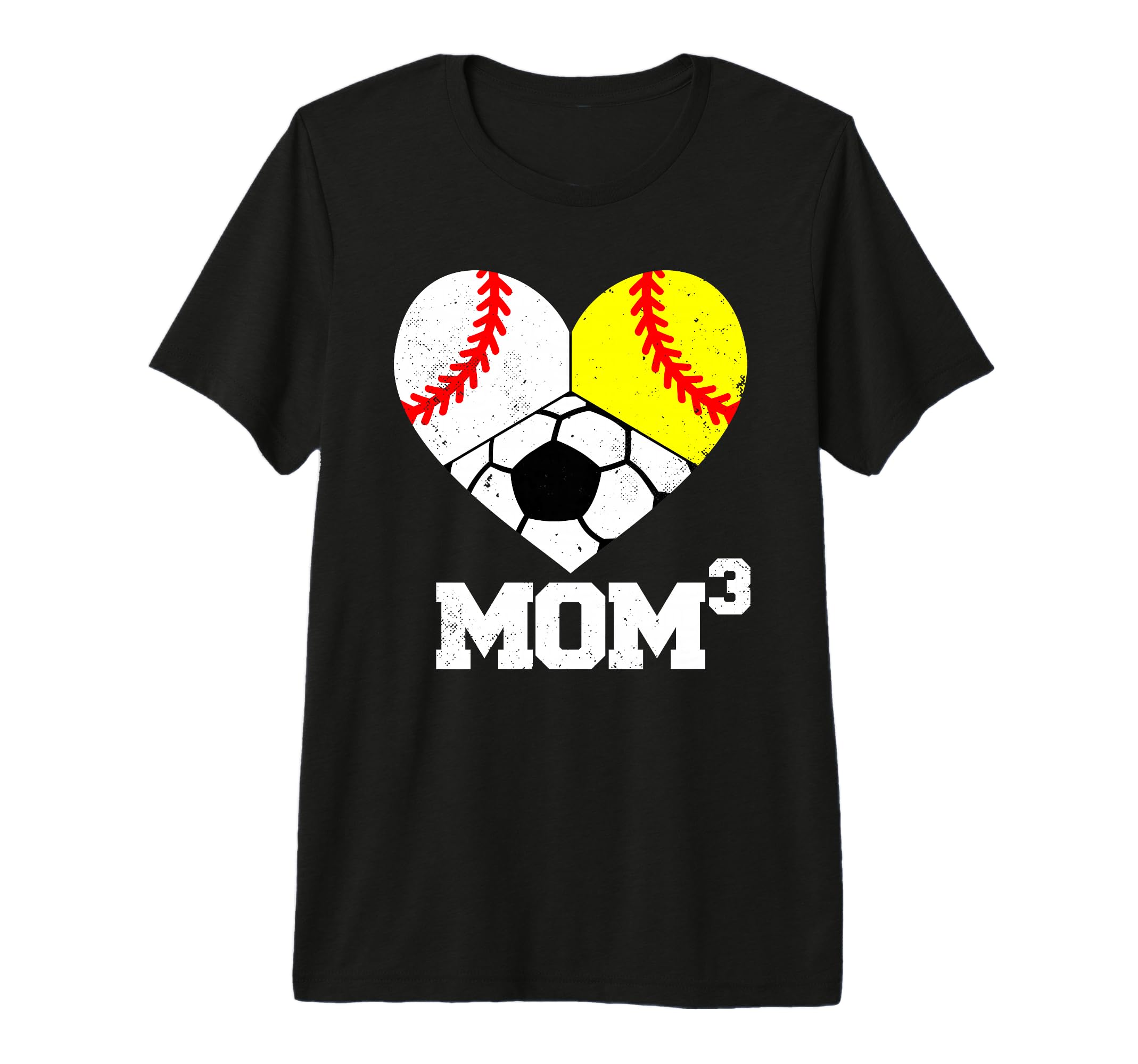 Mom Cubed Mom3 Mom Three Baseball T-Shirt - Streetwear Style Men Women - T-Shirt, Sweatshirt, Hoodie