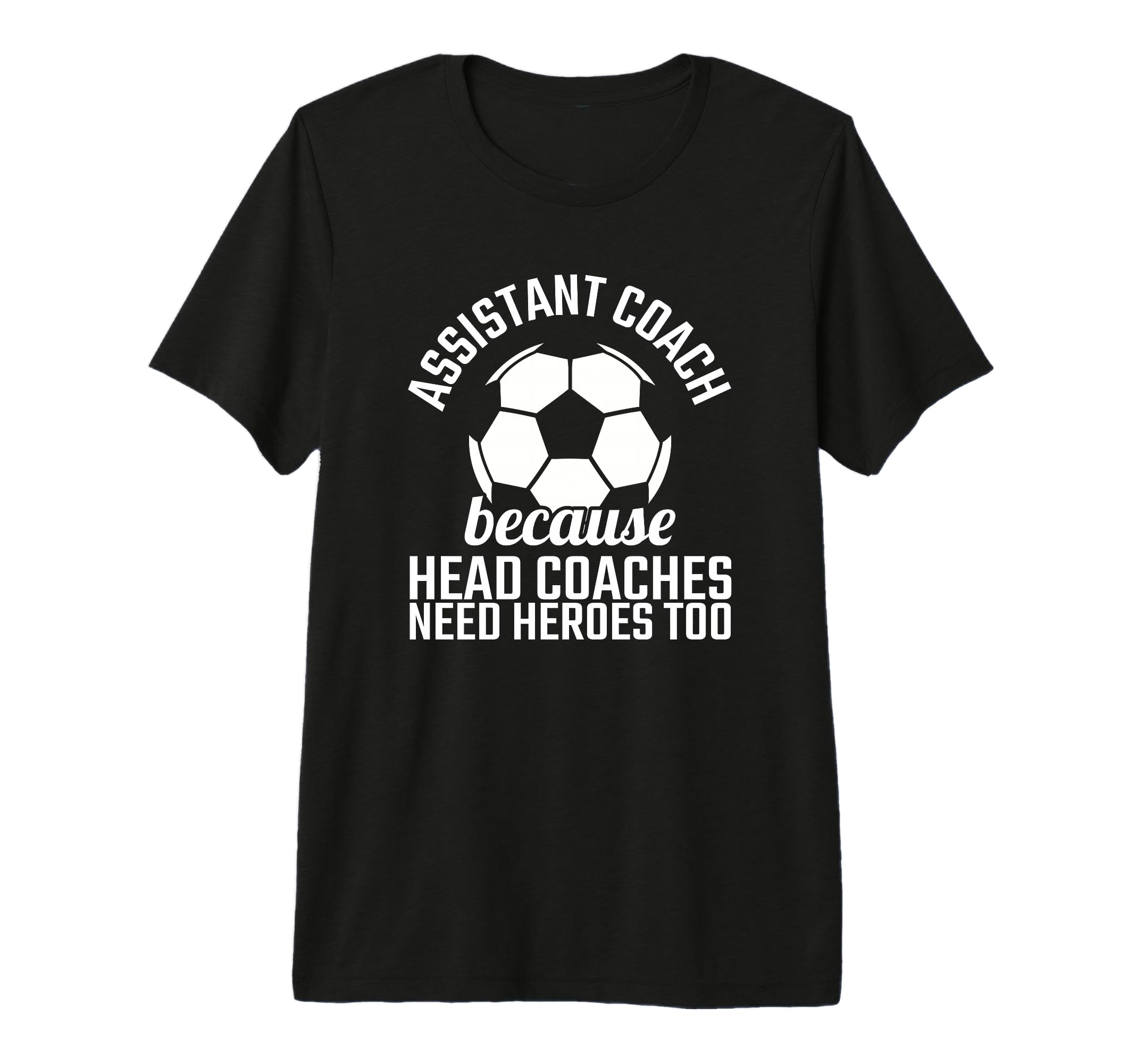 Assistant Coach Hero Funny T-Shirt - Casual Everyday Wear for Adults - T-Shirt, Sweatshirt, Hoodie