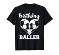 11Th Birthday Baller Funny 11 Year Old T-Shirt - Minimalist Print Unisex - T-Shirt, Sweatshirt, Hoodie