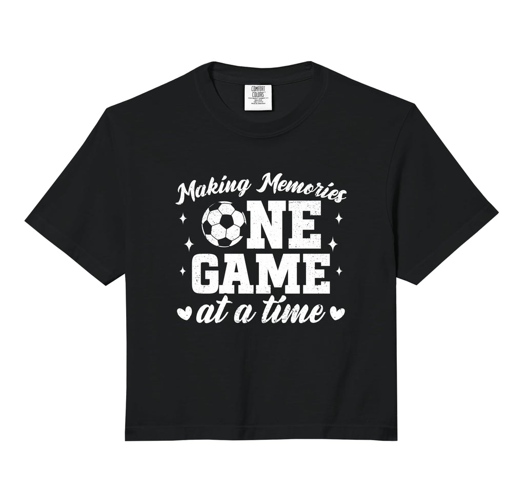 Soccer Mom Game Day Sport Mom Comfort T-Shirt - Minimalist Print Men Women - T-Shirt, Sweatshirt, Hoodie