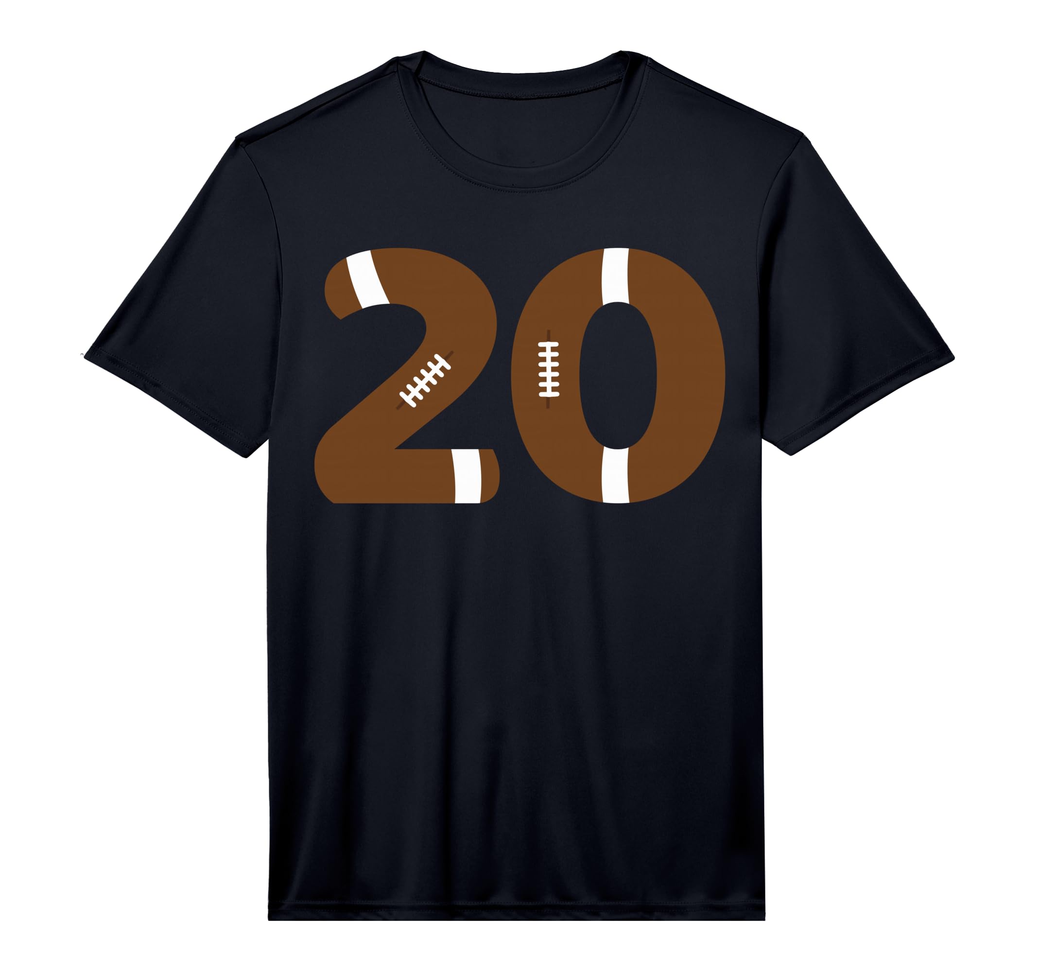 20Th Football Love Happy B Day Gift T-Shirt - Unique Graphic for Adults - T-Shirt, Sweatshirt, Hoodie
