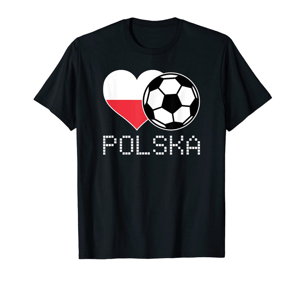 Polska Soccer Polish Flag Poland T-Shirt - Casual Everyday Wear Unisex - T-Shirt, Sweatshirt, Hoodie
