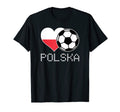 Polska Soccer Polish Flag Poland T-Shirt - Casual Everyday Wear Unisex - T-Shirt, Sweatshirt, Hoodie