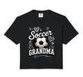 Soccer Grandma Heart Ball Stadium Supporter T-Shirt - Graphic Print Unisex - T-Shirt, Sweatshirt, Hoodie