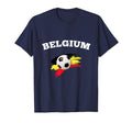 Belgium Belgian Soccer Football T-Shirt - Trendy Graphic for Adults - T-Shirt, Sweatshirt, Hoodie
