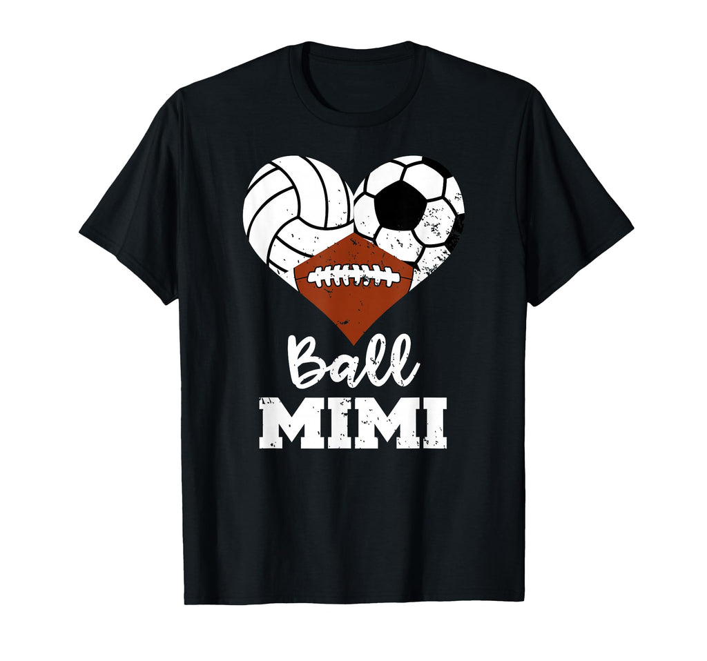 Ball Mimi Heart Funny Volleyball T-Shirt - Custom Art Print for Adults - T-Shirt, Sweatshirt, Hoodie