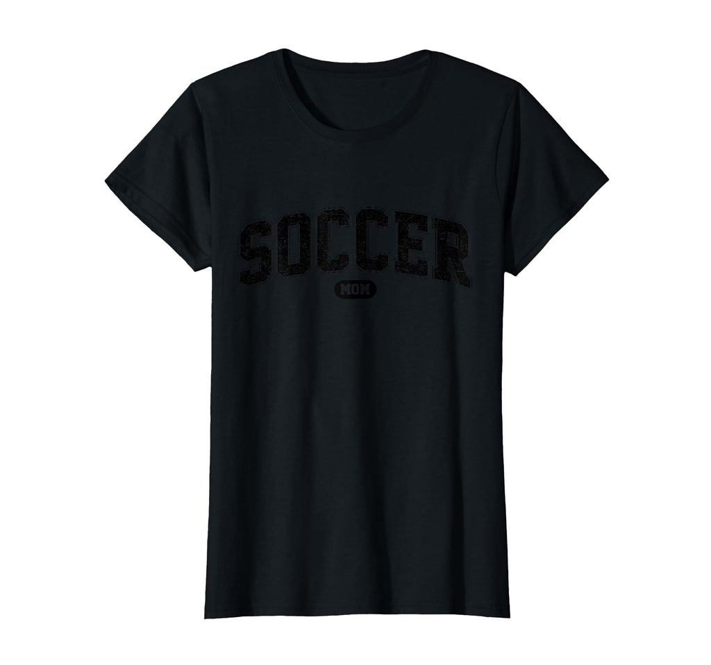 Soccer Mom Funny Athletic Lettering T-Shirt - Custom Art Print Men Women - T-Shirt, Sweatshirt, Hoodie