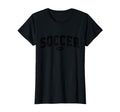 Soccer Mom Funny Athletic Lettering T-Shirt - Minimalist Print Men Women - T-Shirt, Sweatshirt, Hoodie