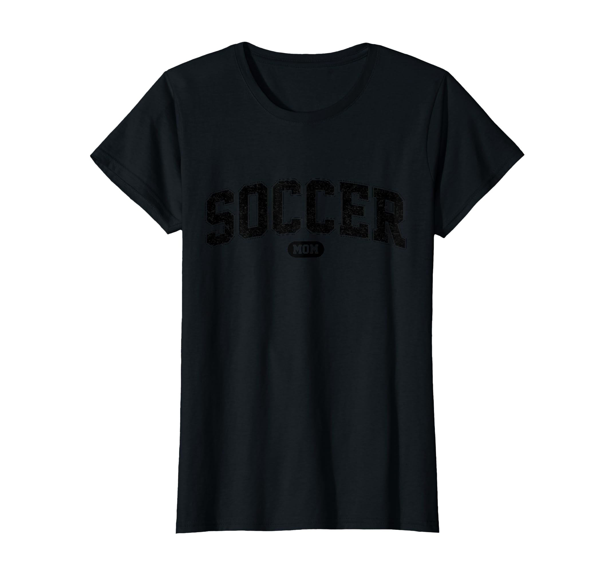 Soccer Mom Funny Athletic Lettering T-Shirt - Minimalist Print Men Women - T-Shirt, Sweatshirt, Hoodie