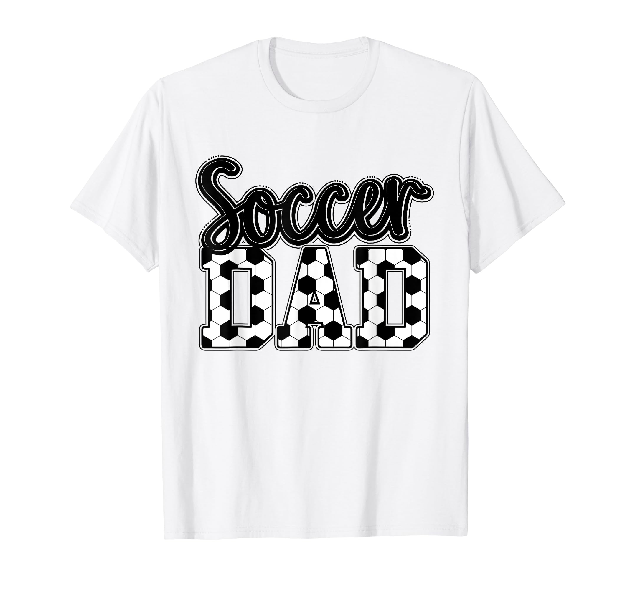Soccer Dad Groovy Game Day Dad Life T-Shirt - Minimalist Print Unisex - T-Shirt, Sweatshirt, Hoodie