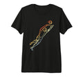 Soccer Goalkeeper Sketch Tri Blend T-Shirt - Custom Art Print Unisex - T-Shirt, Sweatshirt, Hoodie