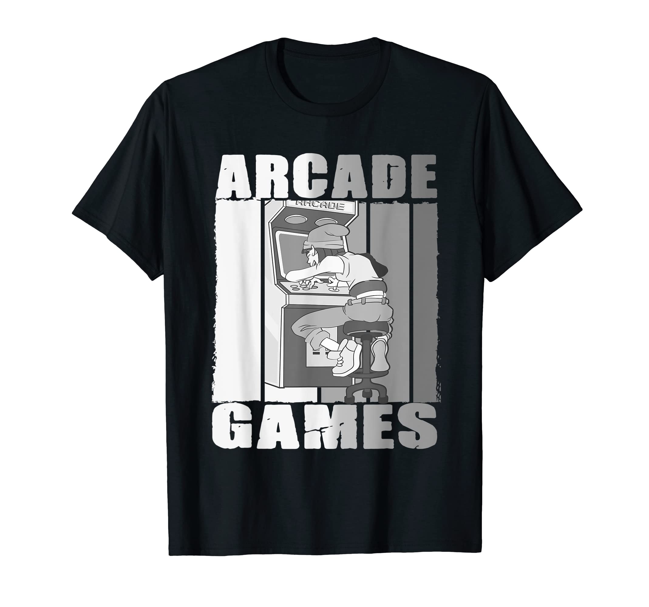 Arcade Game Video Game Gamers T-Shirt - Casual Everyday Wear for Adults - T-Shirt, Sweatshirt, Hoodie