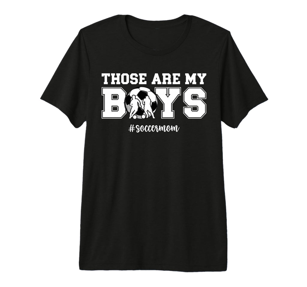 My Soccer Mom Soccer Player Mom Soccer T-Shirt - Minimalist Print Unisex - T-Shirt, Sweatshirt, Hoodie