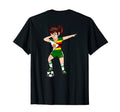 Dabbing Soccer Zimbabwe Jersey T-Shirt - Novelty Apparel Men Women - T-Shirt, Sweatshirt, Hoodie