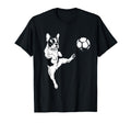 French Bulldog Soccer Player Funny Dog T-Shirt - Graphic Print for Adults - T-Shirt, Sweatshirt, Hoodie
