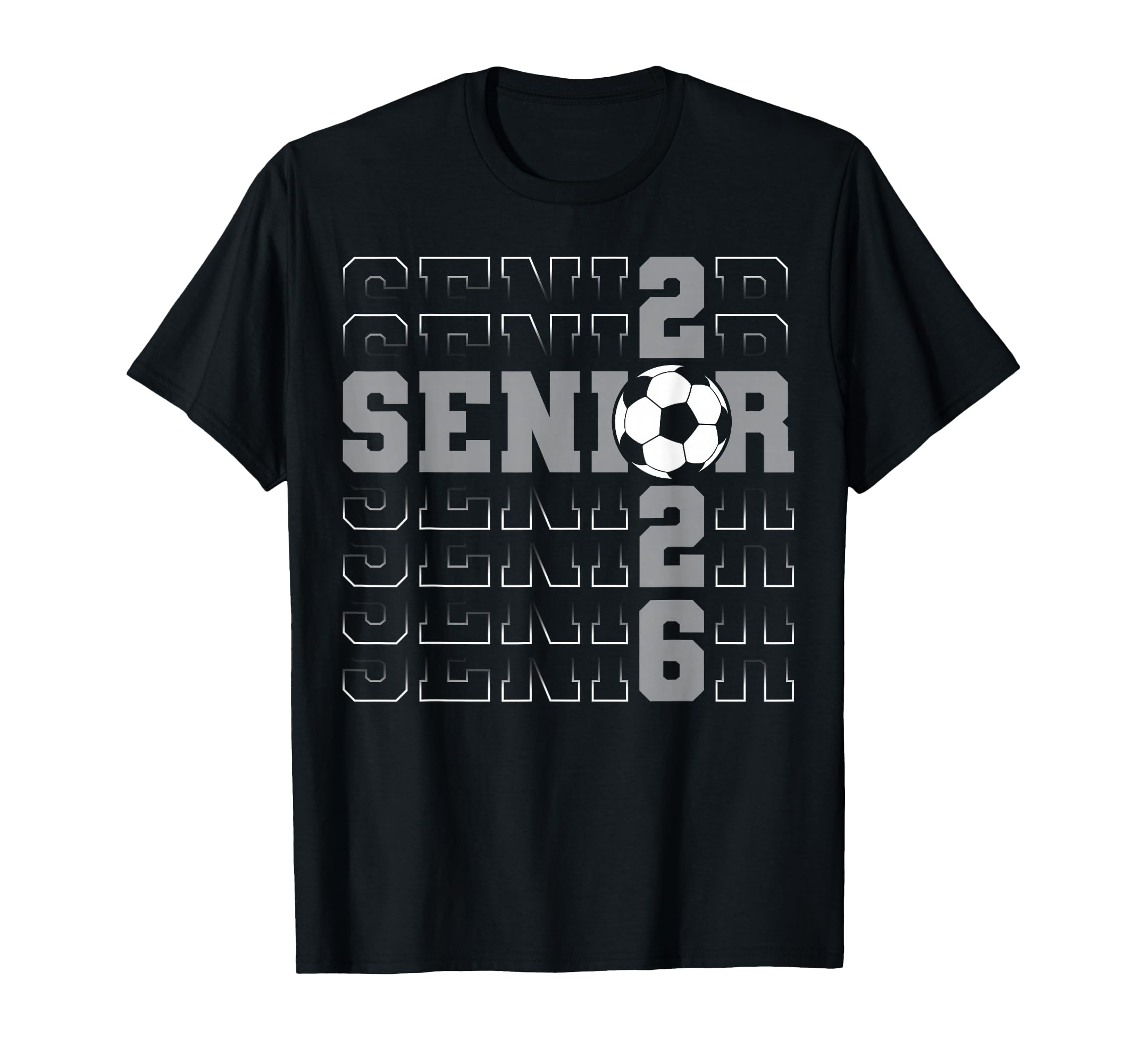 Senior 2026 Graduate Class 2026 Soccer T-Shirt - Minimalist Print Unisex - T-Shirt, Sweatshirt, Hoodie