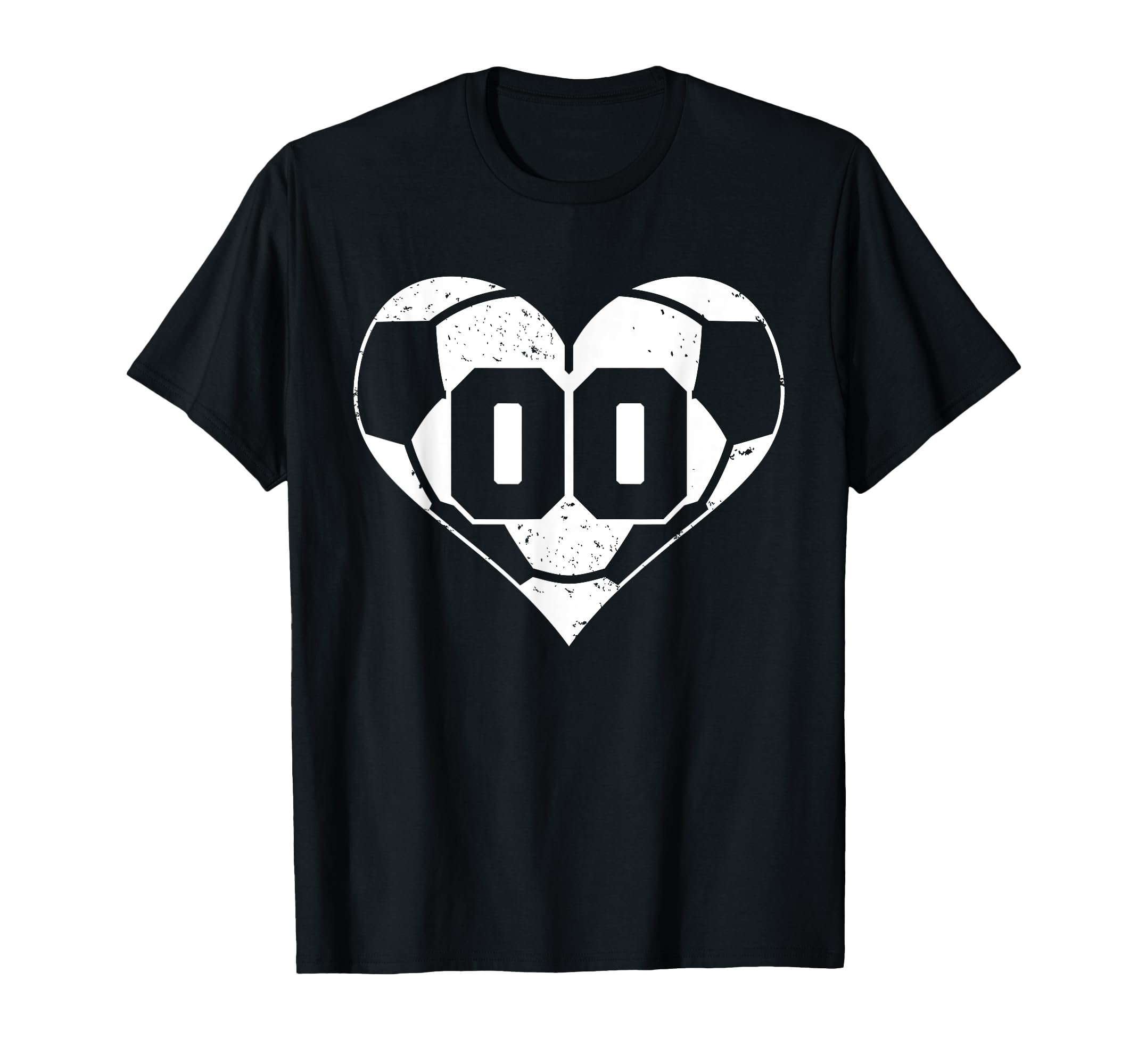 Soccer Number 00 Jersey Funny Soccer T-Shirt - Novelty Apparel Unisex - T-Shirt, Sweatshirt, Hoodie