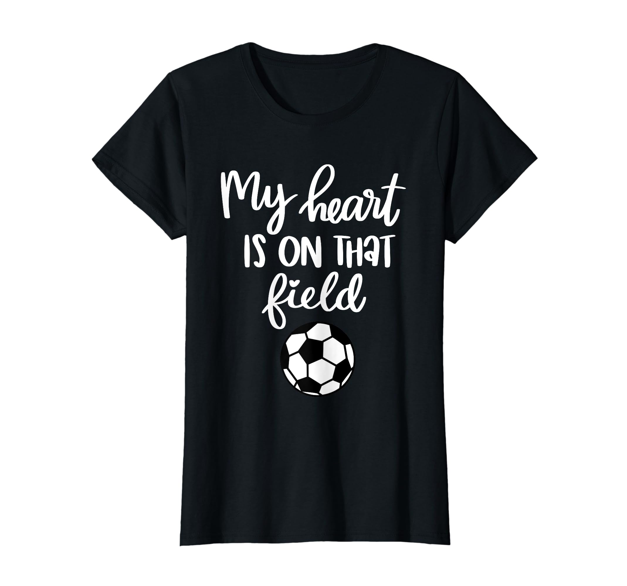 Soccer My Heart Is That Field T-Shirt - Unique Graphic Unisex - T-Shirt, Sweatshirt, Hoodie